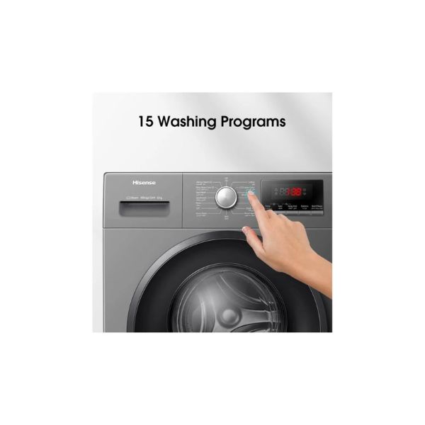 Hisense Washing Machine Front Load 8kg WFQP8014EVMT - Image 2