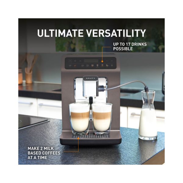 KRUPS Coffee Machine 2.3L Bean to Cup EA895N40 - Image 7