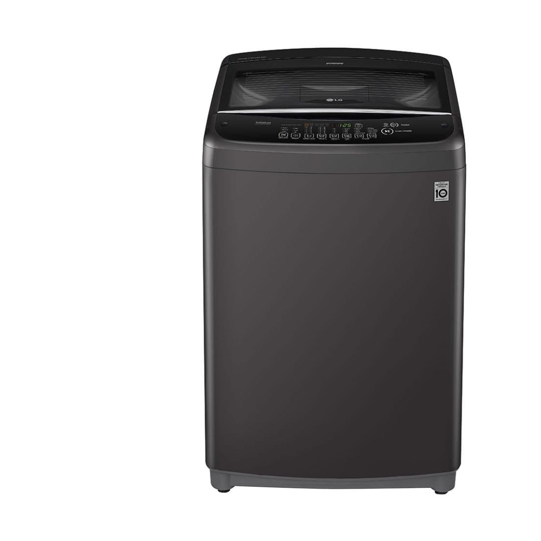 LG T1666NEHT2 Top Load Washing Machine 16KG – Black. - Image 2