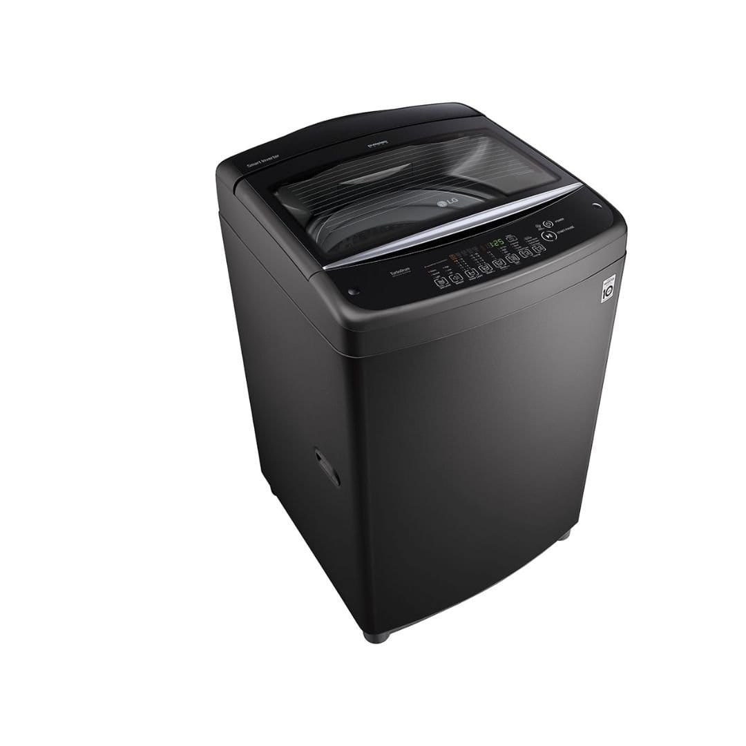 LG T1666NEHT2 Top Load Washing Machine 16KG – Black. - Image 4