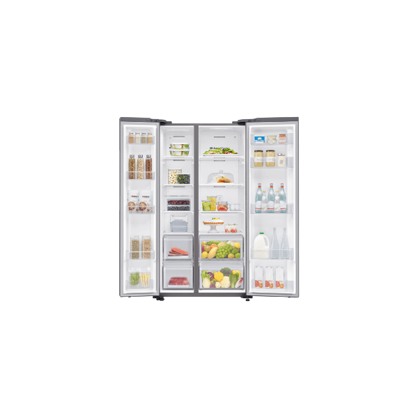 Samsung Side by Side Refrigerator 647L – RS62R5005M9 Powerful Cooling - Image 5